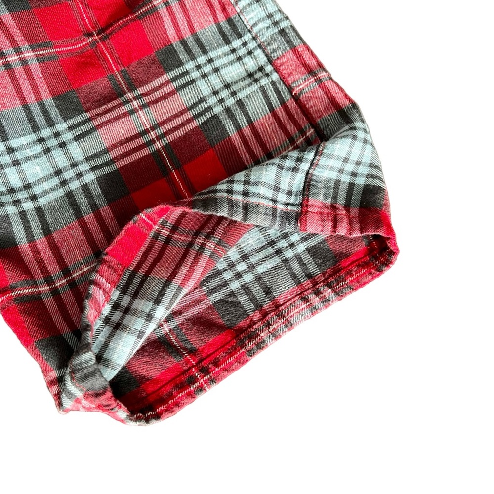 PJ Salvage Women’s Pajamas P.J. Pants Bottoms Bottom Red Plaid 2 XS Lightweight - Picture 5 of 7